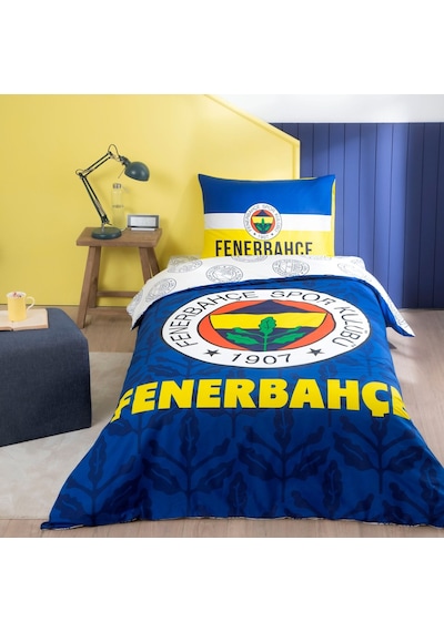 Taç Lisanslı Fenerbahçe Palamut Tek Kişilik Pamuk Nevresim Takımı 000000001000047334