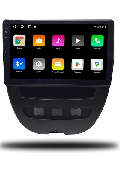 Oskodi Citroen C1 Android Carplay Multimedya 2007-2013 6gb Ram + 128gb Hafıza
