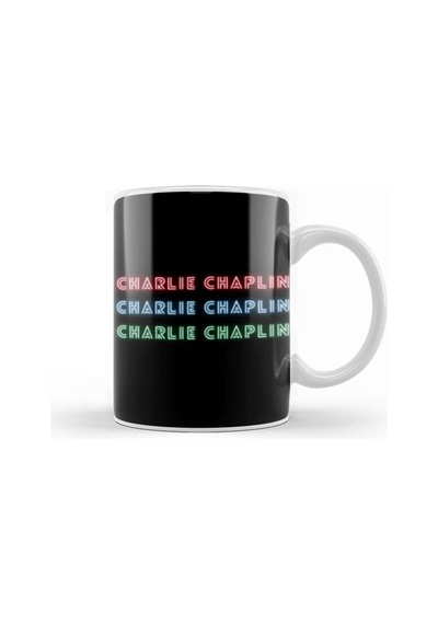 Charlie Chaplin Quotes Art Giift Vintage Retro Style Kupa Bardak Porselen Karışık