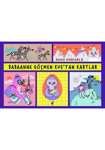Babaanne Göçmen Kuş'tan Kartlar - Anna Harmala - Dinozor Çocuk