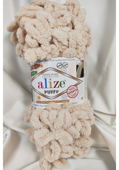 Puffy Bal Köpüğü El Örgü İpi 100gr. 9mt. 5'li Paket - Renk: 310