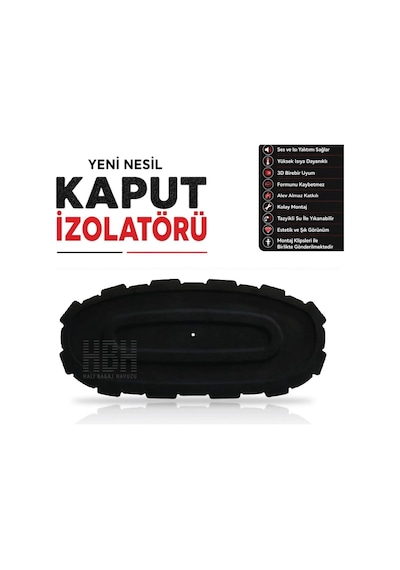 Seat İbiza Motor Kaput Altı İzolatörü 2017 Sonrası + Klips Takımı