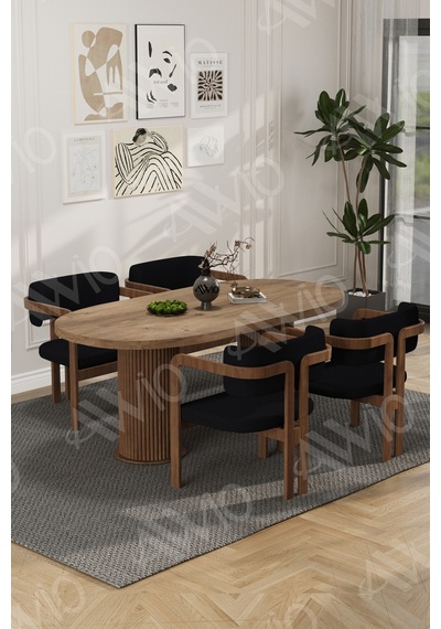 Avvio Brown Serisi Bohem Ayak 4'lü Tokyo Metal Demonte Sandalye 80x140 Masa Sandalye Takımı Akça Masa Sandalye Kahve Kumaş Siyah Avvio Brown Serisi Bohem Ayak 4'lü Tokyo Metal Demonte Sandalye 80x140 Masa Sandalye Takımı Akça Masa Sandalye Kahve Kumaş Siyah