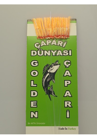 Golden 50 İğneli İstavrit Kösteği 8 No Beyaz İğne -0,20 Mm -0,22 Mm Köstek Turuncu