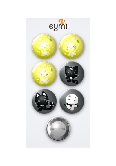 Aespa Lemonade Albüm 6'lı Metal Rozet Seti 58mm İğneli Buton Çanta Yaka Rozeti Çok Renkli