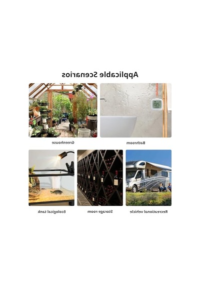 Zigbee Lcd Akıllı Sıcaklık Nem Sensörü, Su Geçirmez