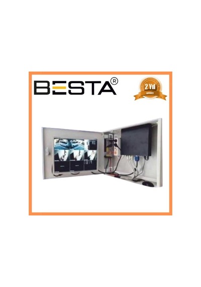 Dvr/monitör Box Metal Kasa Duvar Tipi Kabinet