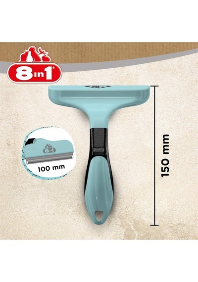 8In1 Perfect Coat Deshedder Furminator Büyük Irk Köpek Tarağı Large