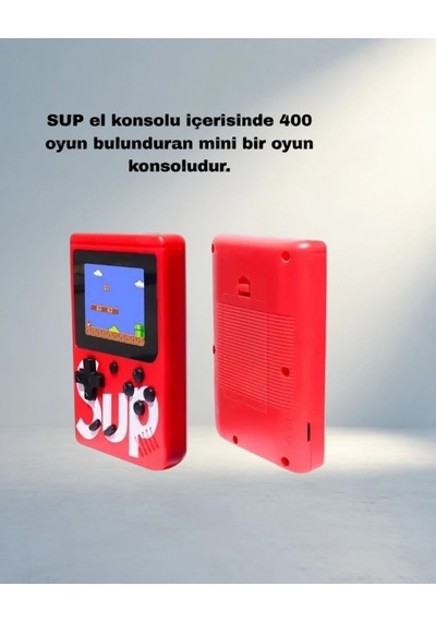 Retro El Konsolu 500 Oyunlu Tv Bağlantılı 5 Saat Süreli