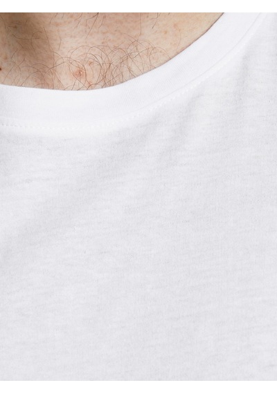 Jack & Jones Jack&jones Oversize Minimalist Erkek T-shirt - Günlük Kullanım Beyaz