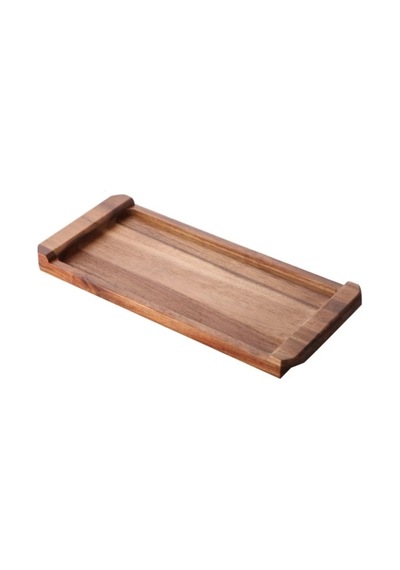 Balsa Bls Aks1003 Kahverengi Dikdörtgen Akasya Ahşap Servis Tepsisi 35x15 Cm