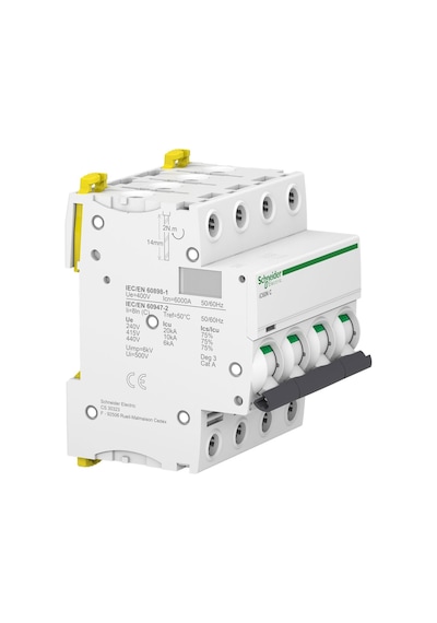 Schneider Electric Acti9 İc60N A9F74432 32A Sigorta (4P, 6Ka, C Eğrisi)