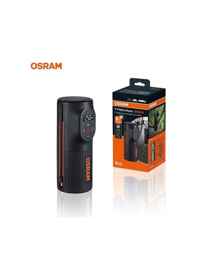 Osram Lastik Şişirme Hava Kompesörü Şarjlı 0-8.3 Bar 120 Psi