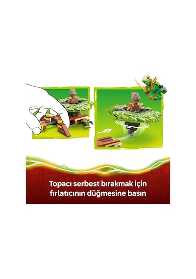 LEGO® NINJAGO® Lloyd, Toprak Canavarı Topacına Karşı 71850 -6 Yaş ve Üzeri için Minifigür İçeren Yaratıcı Oyuncak Yapım Seti (52P)