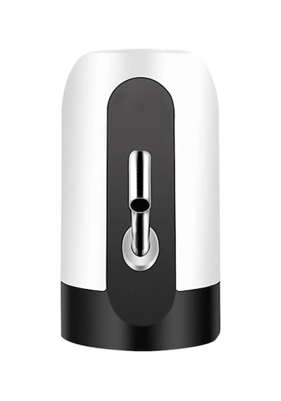 Hızlı Ve Sessiz Damacana Pompası Usb Şarjlı Ve Otomatik Dakikada 1.8 Litre Su Çıkışı Beyaz