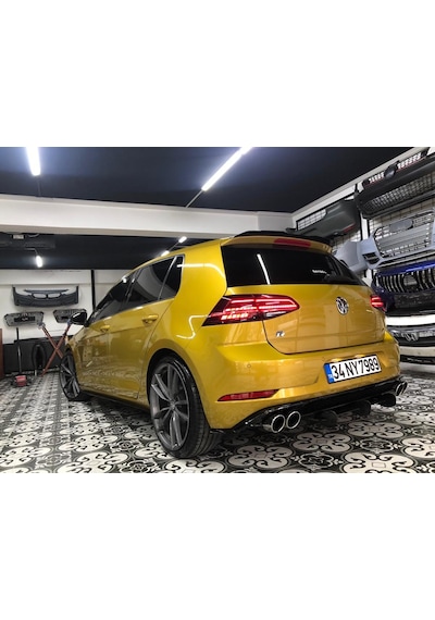 Volkswagen Golf 7 - 7.5 Ok Dizayn Spoiler - Piano Black