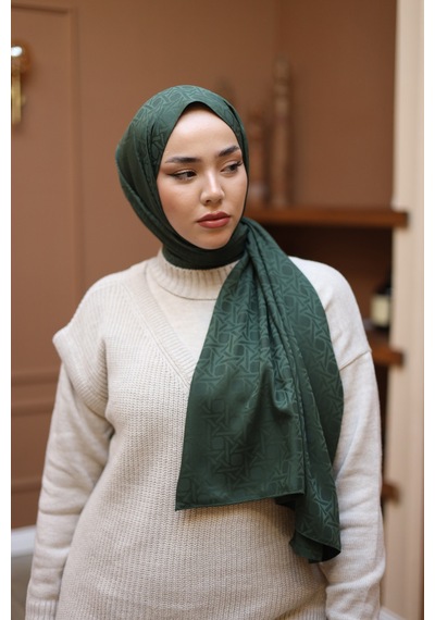 Silk Home Deluxe Şal 40003-30 KOYU YEŞİL