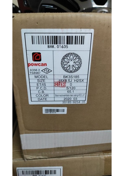 18 Jant 5X120--9.5 Inç Et 0 Göbek 65.1 Amarok. Transporter