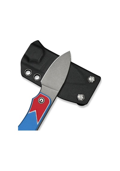 Civivi Baby Banter Fixed Blade - Jump Edition Red / White / Blue G10 Handle Gray Stonewashed Nitro-v Blade Kamp Bıçak Çok Renkli Civivi Baby Banter Fixed Blade - Jump Edition Red / White / Blue G10 Handle Gray Stonewashed Nitro-v Blade Kamp Bıçak Çok Renkli
