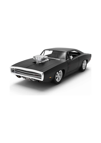 1:16 1970 Charger R/t Sesli Ve Işıklı Uzaktan Kumandalı Araba Siyah