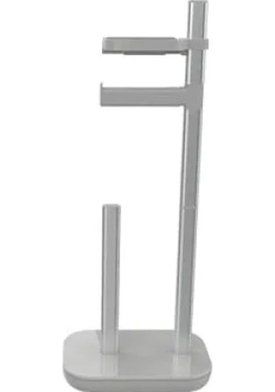 Gri Renkli Paslanmaz Tuvalet Kağıtlığı 16.5 x 12.2 x 11.2 CM