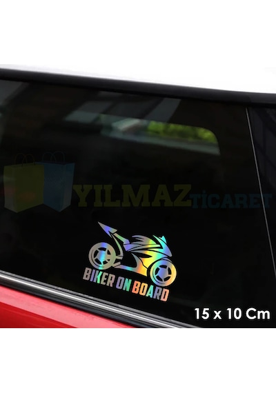 Motosiklet Araba Hologram Oto Motosiklet Renkli Sticker Yapıştırma Etiket Çıkartma