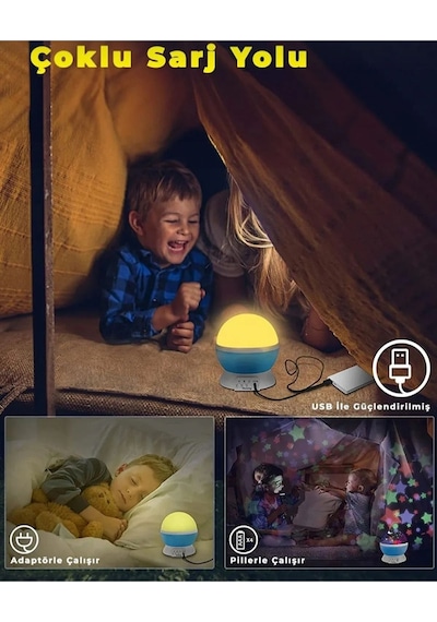 Tavana Işık Yansıtmalı Gece Lambası Dönen Yıldız Ay Projeksiyon Oda Lambası Işık Küresi-star Master Tavana Işık Yansıtmalı Gece Lambası Dönen Yıldız Ay Projeksiyon Oda Lambası Işık Küresi-star Master