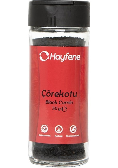 Hayfene Çörekotu Cam 50 G