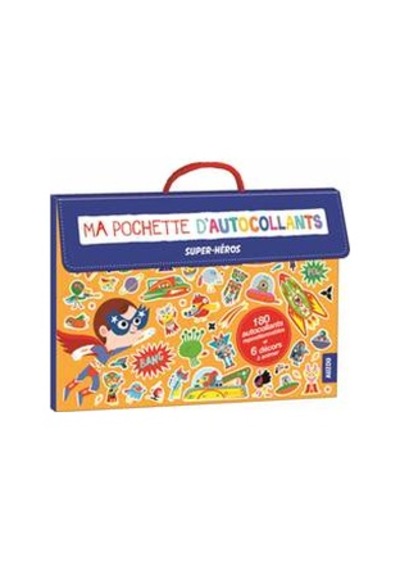 Ma pochette d'autocollants: Super-Heros 9782733838945