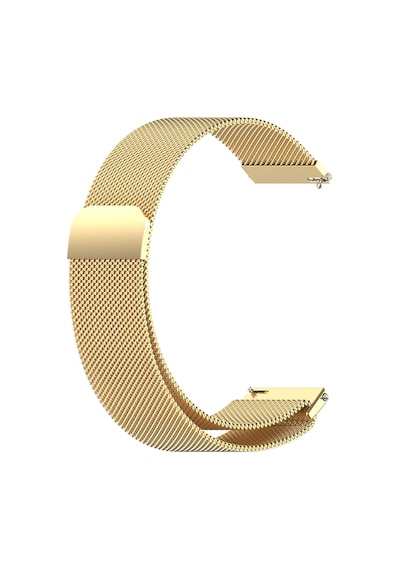 Caseonn Huawei Watch Ultimate 2 Kordon Manyetik Metal Hasır Kayış Gold