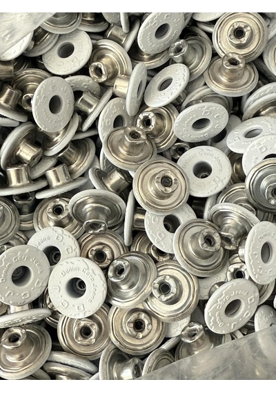 Pirinç Kot Pantolon Düğmesi 17mm 10 Adet Tek Taraf