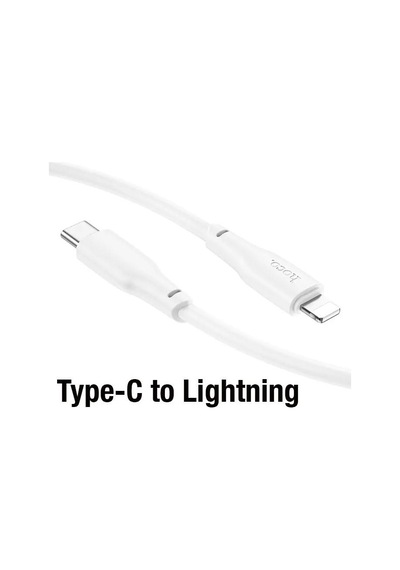 Hoco X93 Force 20w Type-c To Apple Uyumlu iPhone Lightning-c Ultra Hızlı Şarj Ve Data Kablosu 1m Beyaz