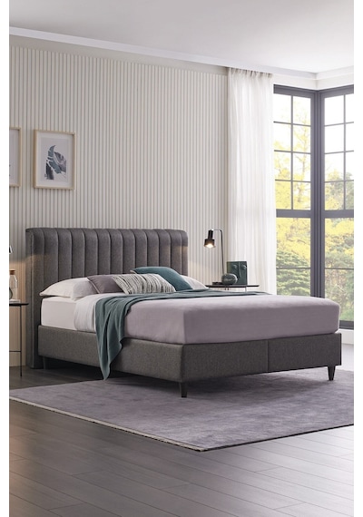Yataş Bedding Lento Tek Kişilik Baz-Somni Başlık 120x200 Siyah 2'li Set
