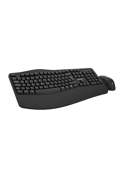 Everest Km-35 Comfy Siyah Kablosuz Ergonomik Q Multimedia Klavye + Mouse Set Optik