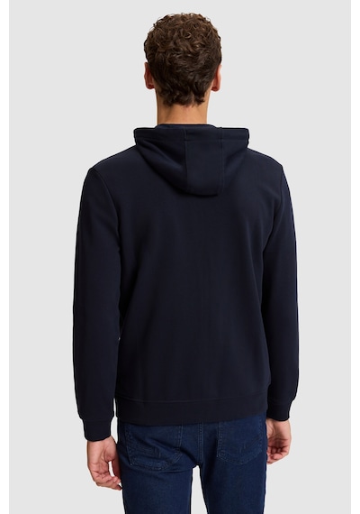U.S. Polo Assn. Erkek Lacivert Kapüşonlu Fermuarlı Örme Hırka 50329420-vr033