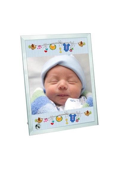 Hoşgeldin Erkek Bebek Hediyesi Yeni Doğan Fotoğraflı Hediye Seti