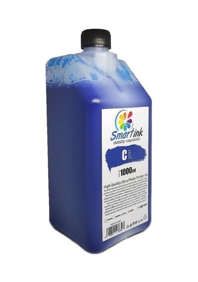 Smartink HP Uyumlu Pigment Mürekkep 1 L Mavi (H971P-H973P-H980