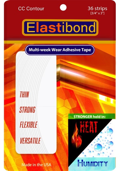 True Tape Elastibond Protez Saç Bandı 36 Adet Oval Cc (2Cmx7.5Cm)