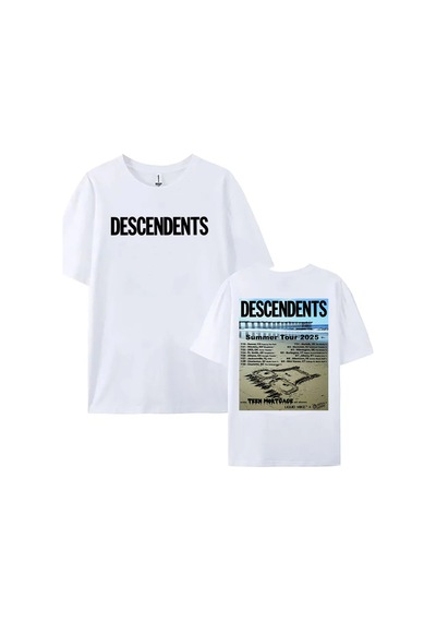 Startmore Beyaz Descendents Yaz Turu Yumuşak Leri Bant Baskı Beyaz