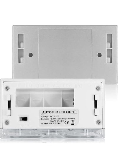 Hareket Sensörlü 4 Led&apos Li Pratik Aydınlatma, Pilli, Açık Lacivert