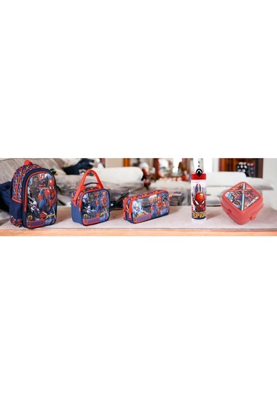İlkokul Çantası Hawk Wonder 5 Parça Set Lacivert