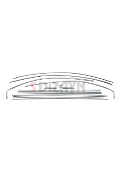 S-Dizayn  Volkswagen Jetta Krom Cam Çerçeve Seti 12 Prç. 2011 Üzeri