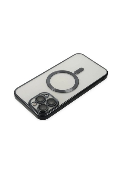 Apple, Uyumlu iPhone 14 Pro Kılıf Kross Magneticsafe Kapak - Siyah