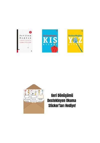 Tehlikeli Temayüller + Kış Kitabı + Yaz Kitabı + Okuma Sticker'ları