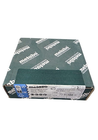 Metabo 616271000 Novorapid 125x1,0x22,23 İnox Kesme Diski 25 Adet