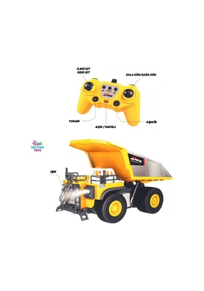 9 Fonksiyon Büyük Boy 25 Cm Metal Damperli Uzaktan Kumandalı Kamyon Şarjlı Oyuncak İş Makinesi 9 Kanal Damperli Kamyon 9 Fonksiyon Büyük Boy 25 Cm Metal Damperli Uzaktan Kumandalı Kamyon Şarjlı Oyuncak İş Makinesi 9 Kanal Damperli Kamyon