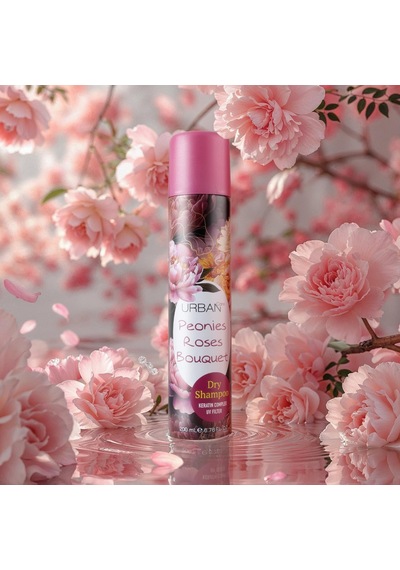 Peonies Roses Bouquet Hacimlendirici Kuru Şampuan Uv Korumalı 200ml