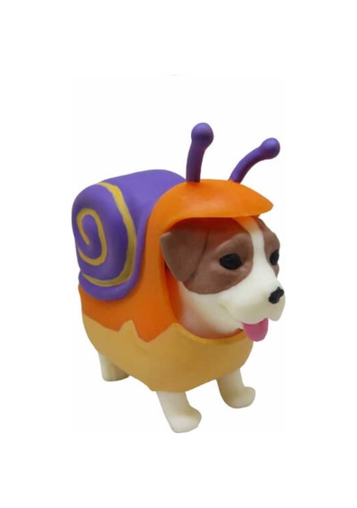 Dress Your Puppy Kostümlü Esneyen Figürler Köpek Salyangoz Jack R