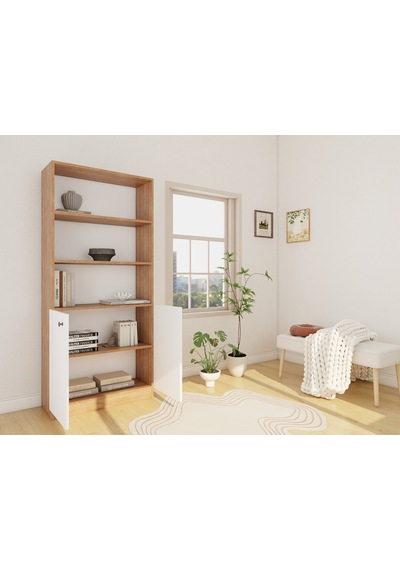 Sardes Kitaplık Marbella Kiraz / Beyaz Sardes Kitaplık Marbella Kiraz / Beyaz