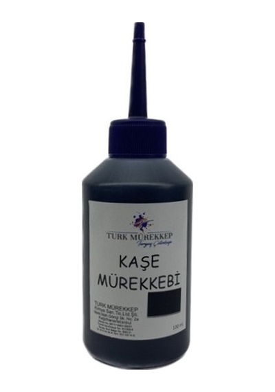 Turk Mürekkep Kaşe Mürekkebi 100 ML Siyah